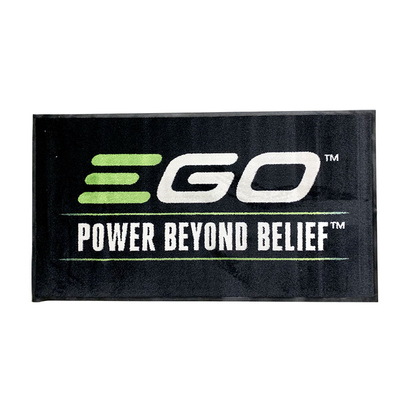 jet printed logo mats