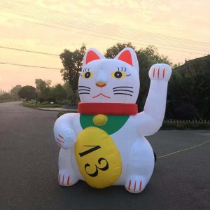 LO-0097 Printed Logo Giant Inflatable Maneki Neko