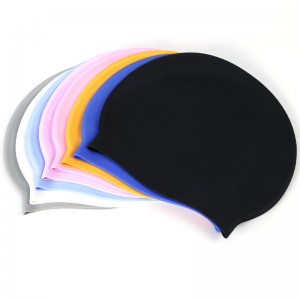 OEM China China OEM Silicone Big Size Long Hair Swimming Cap