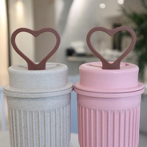 HH-0873 Customized wheat straw water bottle