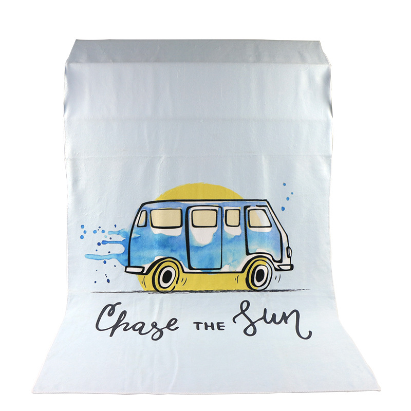 LO-0186 microfiber beach towels no minimum