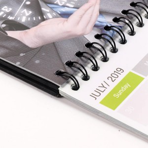 Cheap PriceList for China 2022 New Design Blue with Red PU Leather Diary Notebook and Pen Loop Custom Logo Journal Agenda Planner