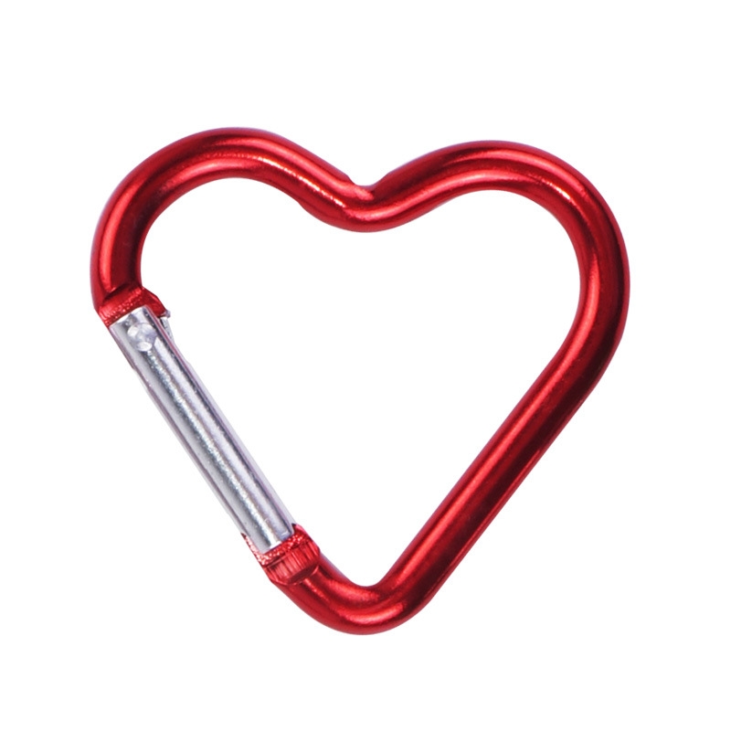 aluminum heart carabiners