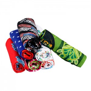 Low price for China Promotional Polyester Seamless Custom Motorcycle Multifunctional Fishing Skull Headwear Face Mask Tubular Bandana