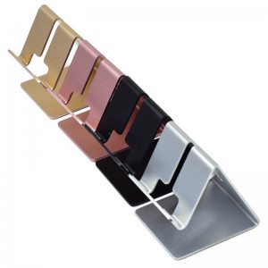 Best-Selling China New Product Stainless Silver Plated Aluminum Metal Phone / Tablet Holder Stand