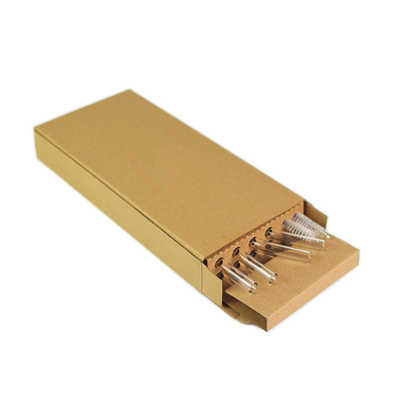 reusable glass straws set