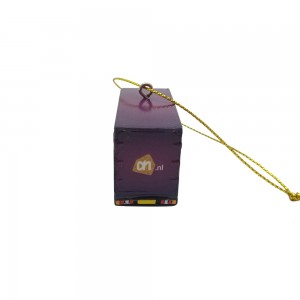 HH-0044 truck hanging christmas ornaments with logo