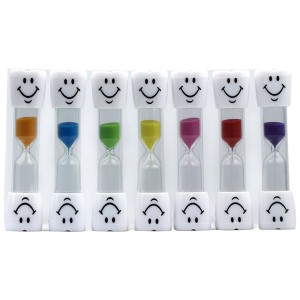 HH-0481 promotional 3 minutes toothbrush sand timers