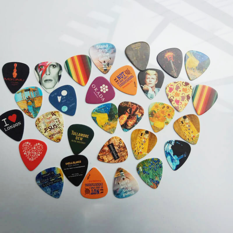 Promotional Celluloid Guitar Picks