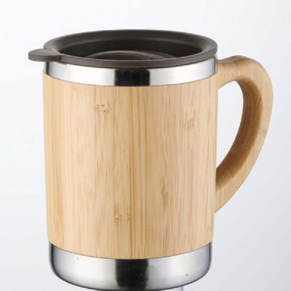 Branded eco-friendly bamboo travel mug (2)