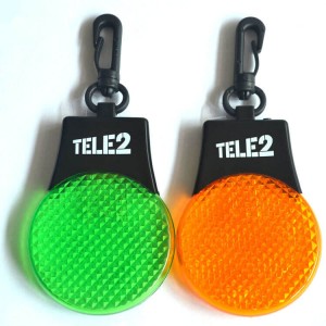 EI-0095 Budget Keychain With Safety Light