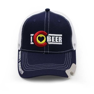 AC-0061 Meshback baseball cap with bottle opener