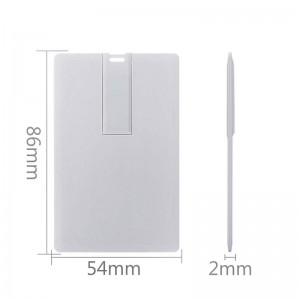 Leading Manufacturer for China Paper Card USB 2.0 Pen Drive Printing Custom Design Logo 8GB 16GB 32GB Credit Card Shape USB 2.0 Flash Drive