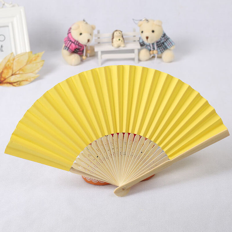 Custom Logo Paper Fans