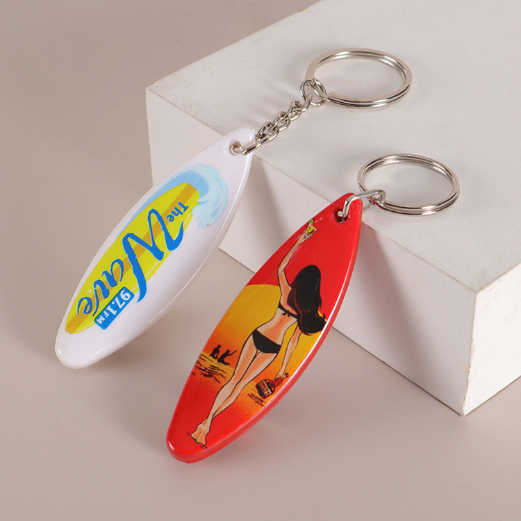 Customized surfboard bottle opener