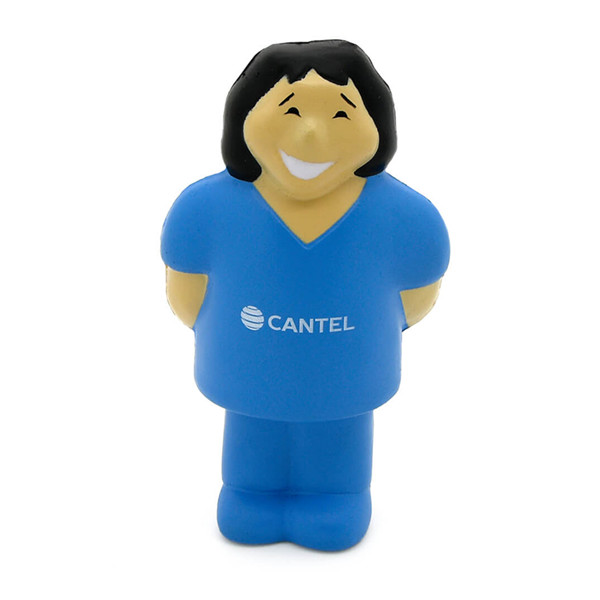 female nurse stress balls with logo