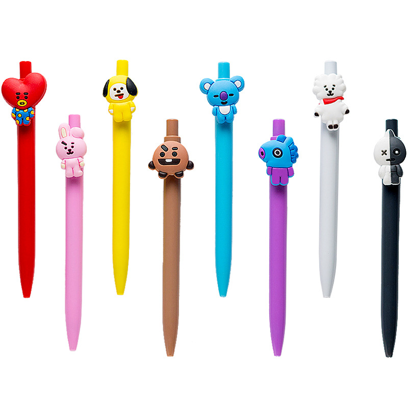 PVC emblem clip pens
