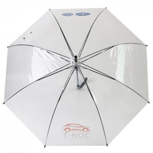 Chinese wholesale China Custom High Quality Large Transparent Clear Dome Bubble Plastic Umbrella Poe