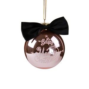 HH-0277 Custom glass Christmas ball ornaments