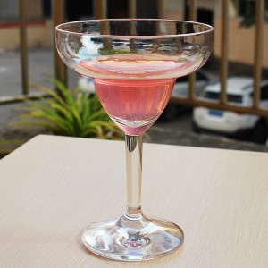 HH-0806 Custom plastic margarita glass