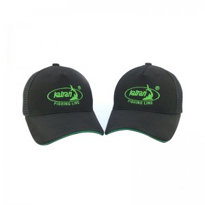AC-0068 Promotional cotton mesh caps with sandwich