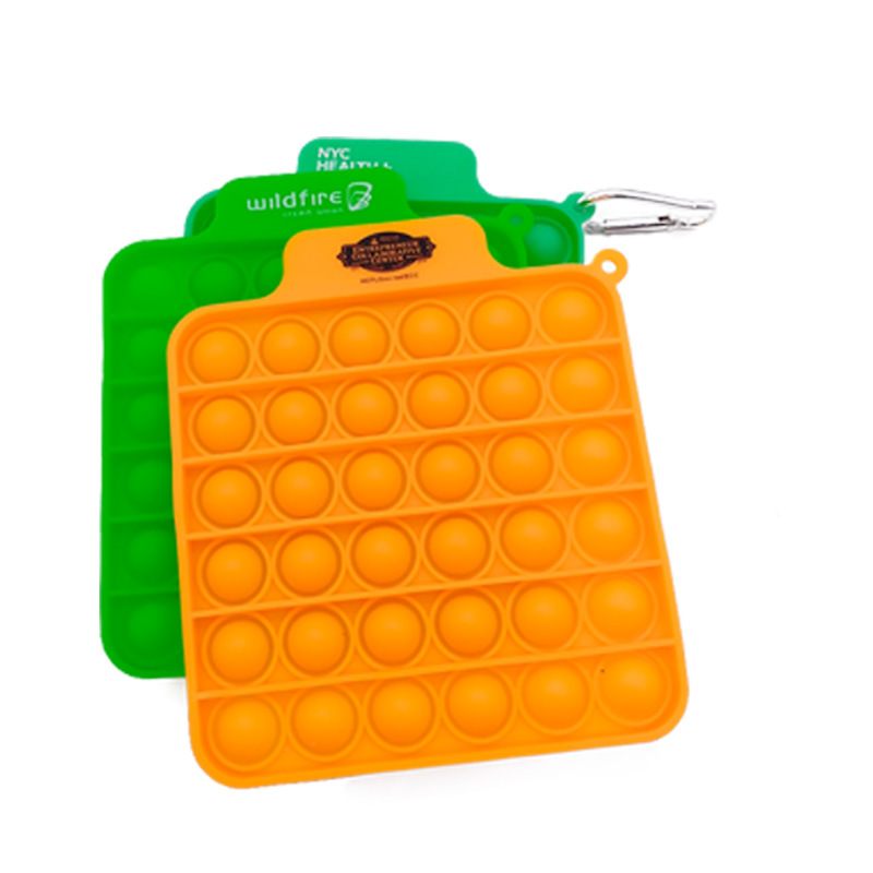 Custom Push Pop Bubbles