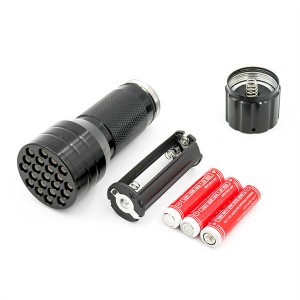 HH-0068 promotional 21 LED UV flashlights
