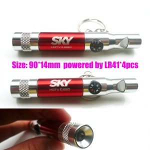 High Performance China Various Colors Metal Material Promotional Whistle Key Chain Holders