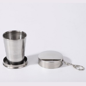 HH-0701 Custom metal collapsible cup