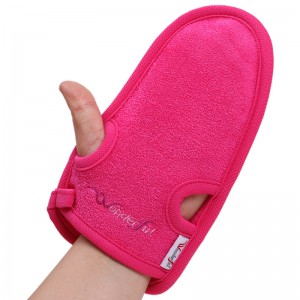 HH-1294 Custom Bath Exfoliating Glove With Logo